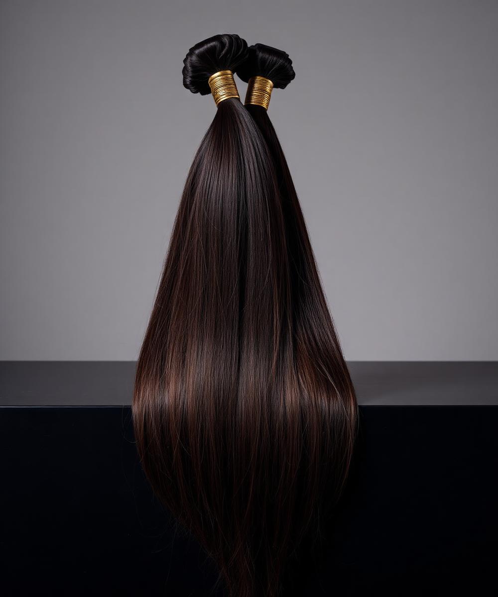 Straight luxury hair extensions